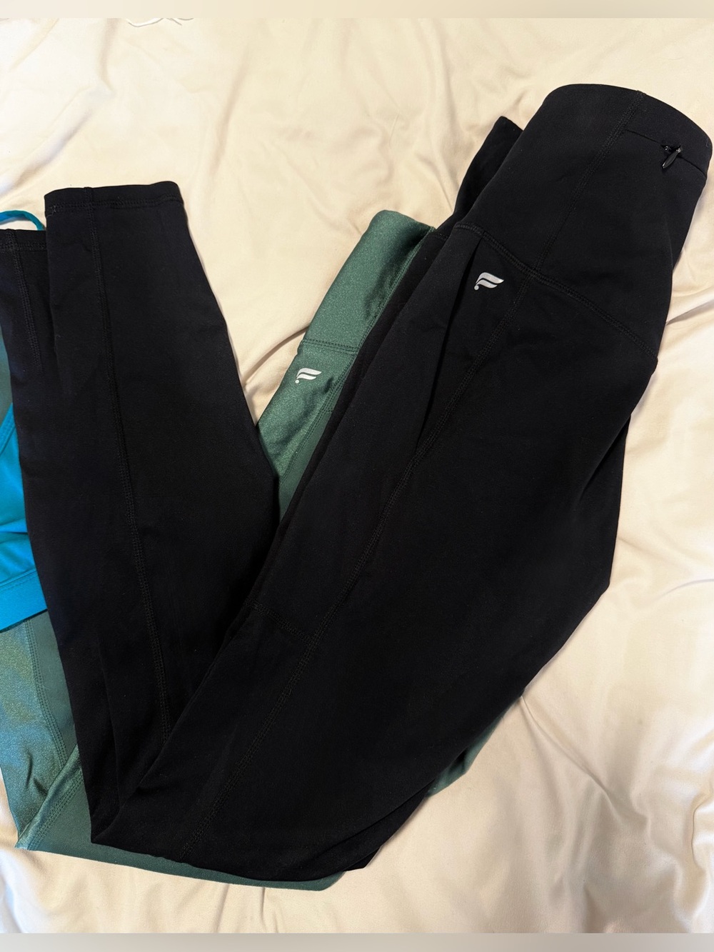 Fabletics high waist black athletic leggings xs